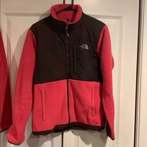 The North Face Fleece Pink and Brown